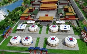 圆明园著名景点有哪些 圆明园全景模型