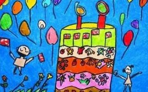 国庆节的儿童画怎么画 国庆节主题绘画